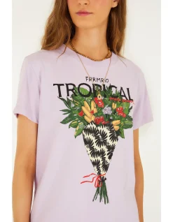 TROPICAL BOUQUET FIT T-SHIRT