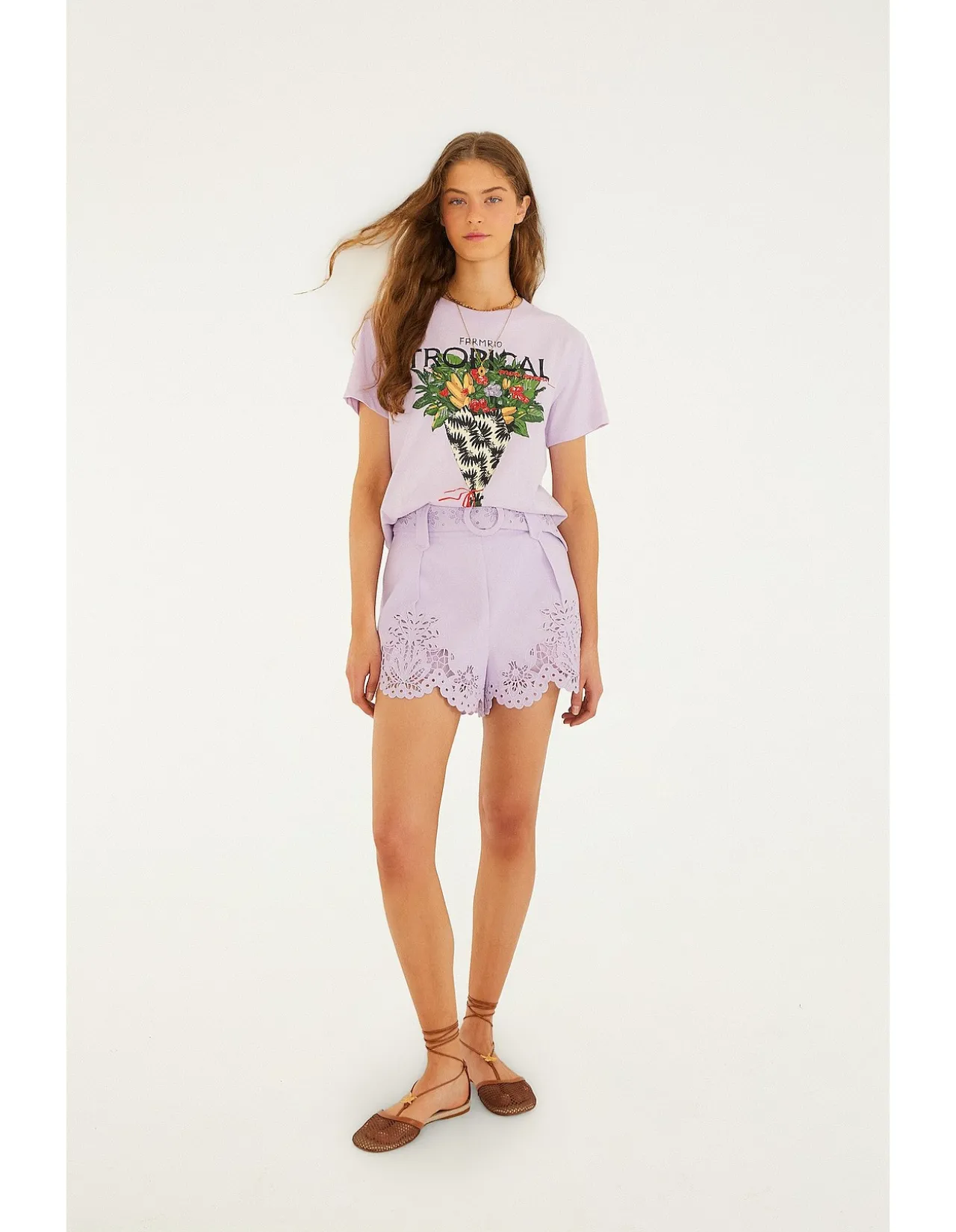 TROPICAL BOUQUET FIT T-SHIRT
