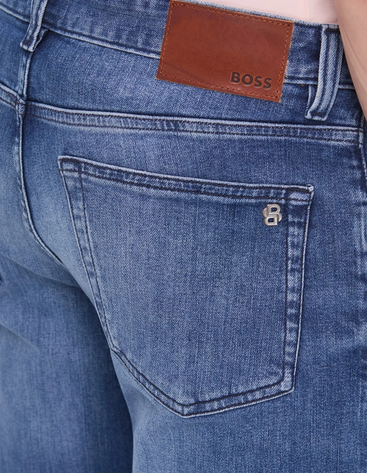 Troy Cropped Tapered Stretch Denim Jeans