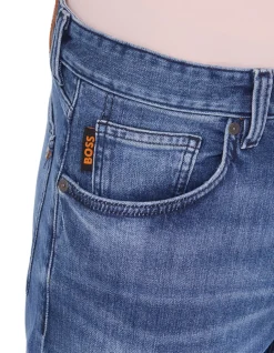Troy Cropped Tapered Stretch Denim Jeans