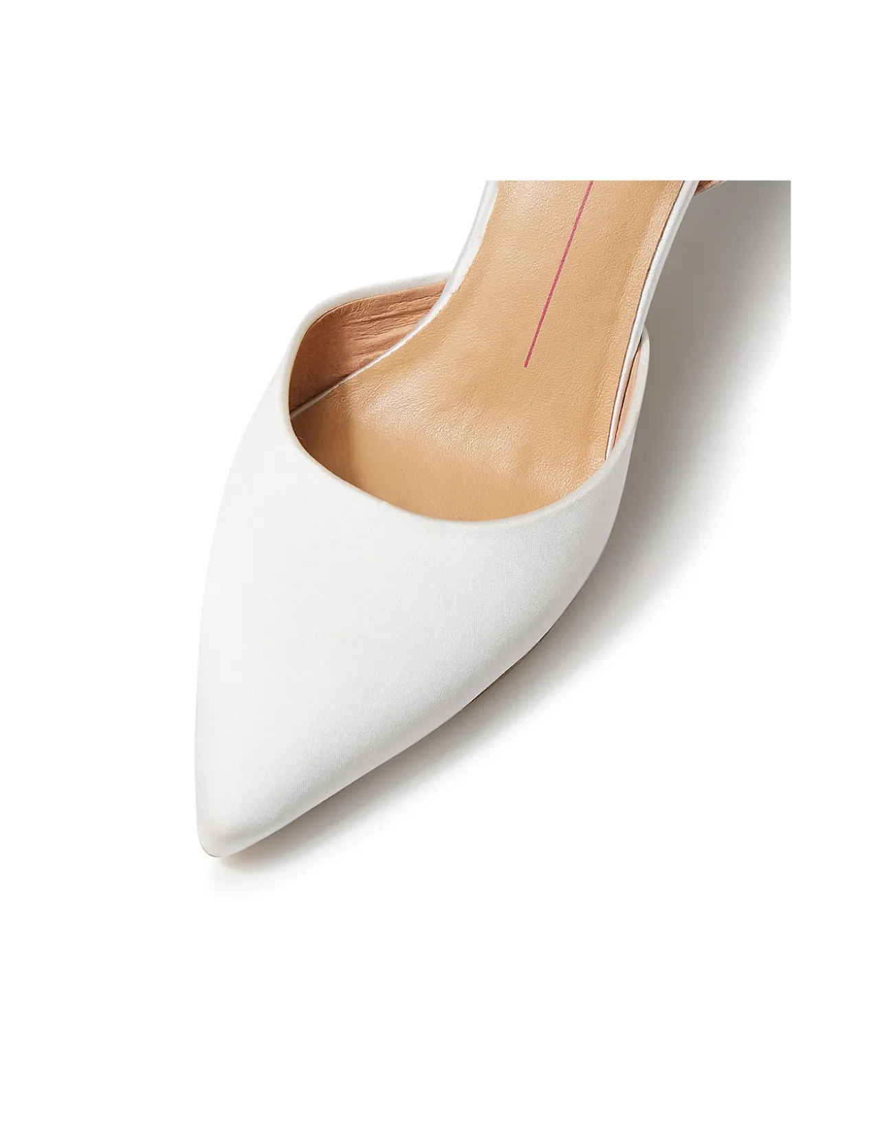 TRUELOVE Bow Detail Satin Heeled Pumps