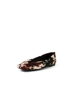 Truly Square Toe Animal Ballet Flats