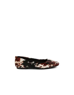 Truly Square Toe Animal Ballet Flats