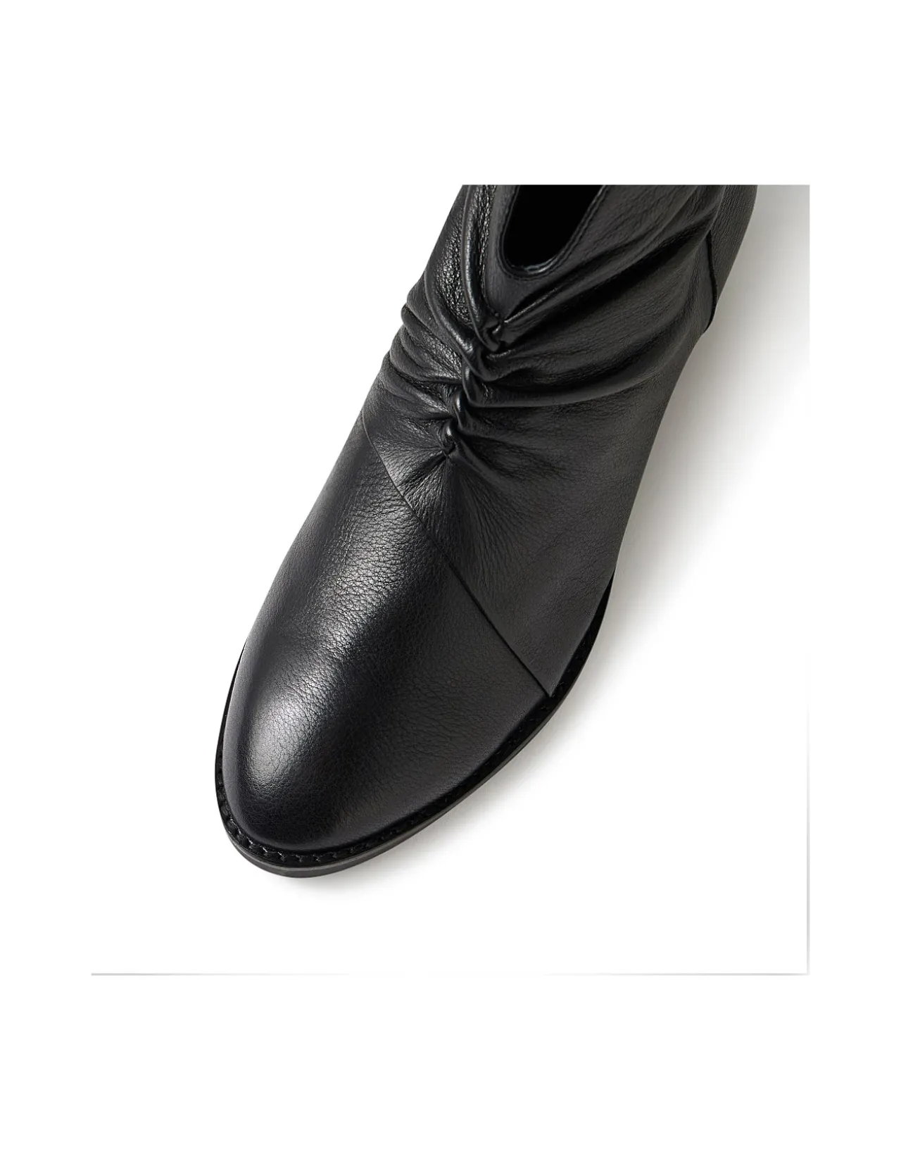 TULIES DJ BLACK BLACK HEEL LEATHER