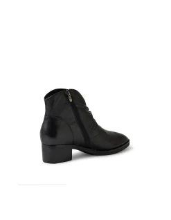 TULIES DJ BLACK BLACK HEEL LEATHER