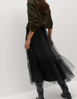 Tulle Maxi Skirt