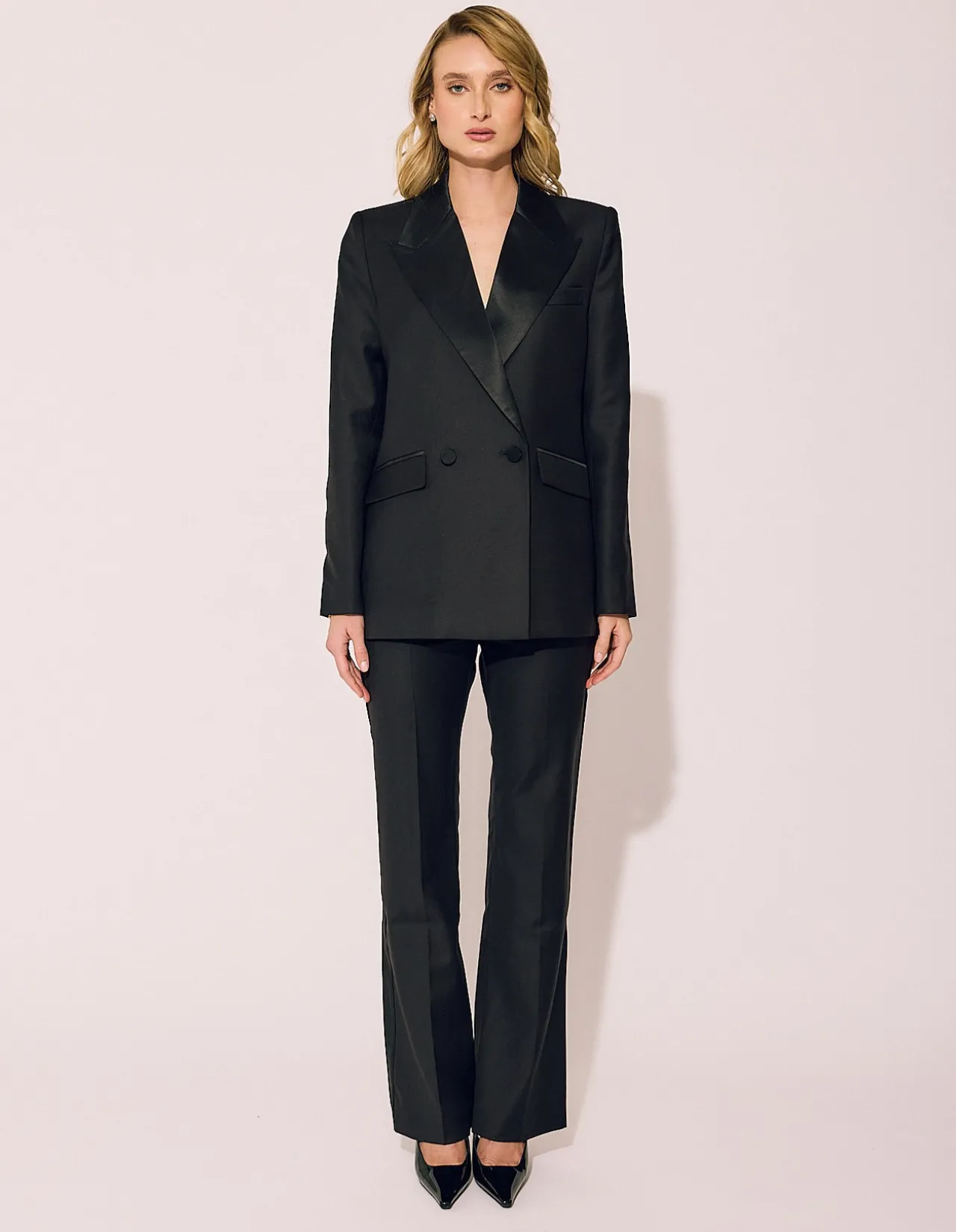 TUXEDO JACKET IN BLACK
