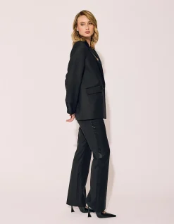 TUXEDO JACKET IN BLACK