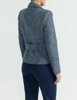 TWEED BIKER JACKET