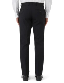 TWILL WEAVE SLIM SUIT TROUSER