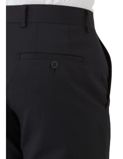 TWILL WEAVE SLIM SUIT TROUSER