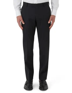 TWILL WEAVE SLIM SUIT TROUSER