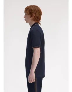 TWIN TIPPED FRED PERRY POLO