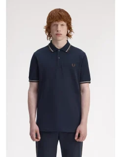 TWIN TIPPED FRED PERRY POLO