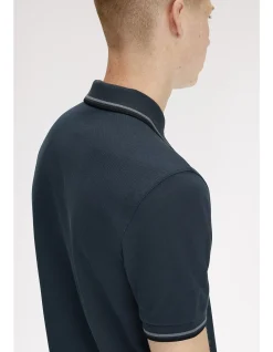 TWIN TIPPED FRED PERRY POLO
