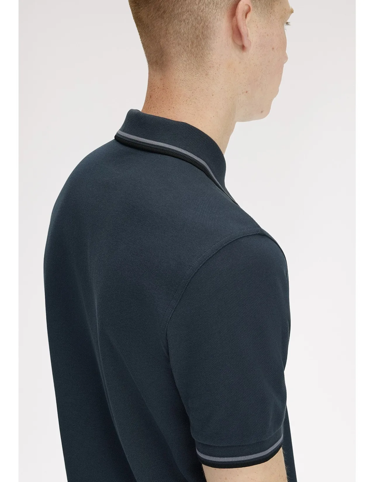 TWIN TIPPED FRED PERRY POLO