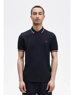 TWIN TIPPED FRED PERRY SHIRT