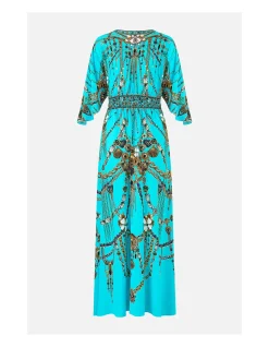 TWIST FRONT WAISTED DRESS