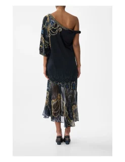 TWISTED ONE SHOULDER DRESS