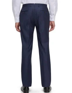 TWO BUTTION OVERCHECKED TWILL WOOL SUIT SET