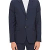 Two Buttons Jacket Classic Fit Dark Coffee