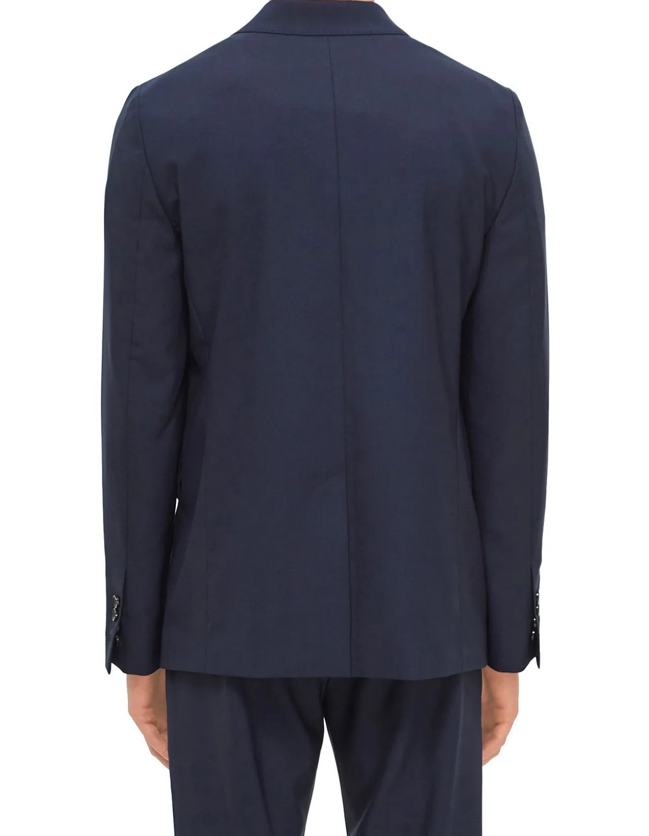 Two Buttons Jacket Classic Fit Dark Coffee