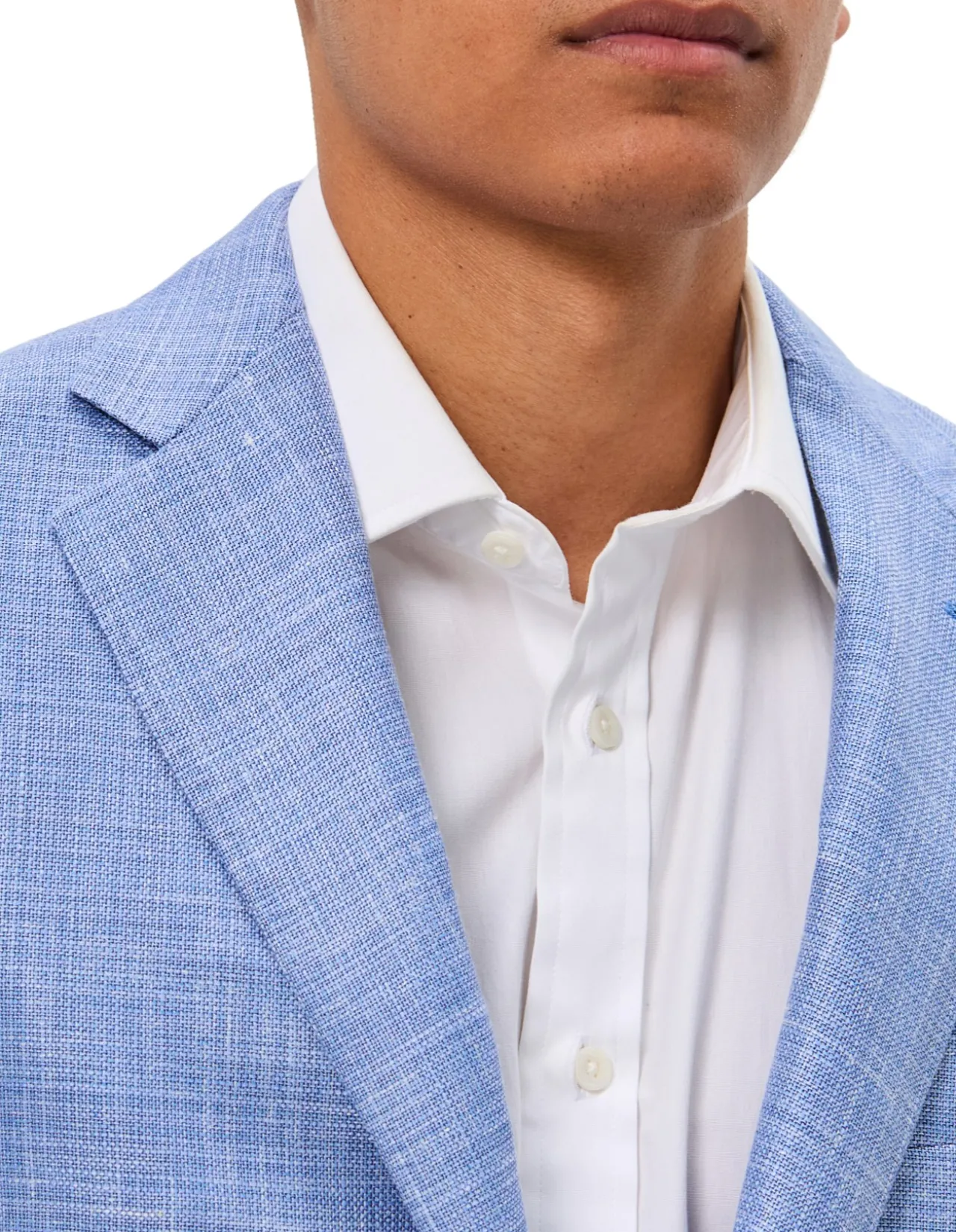 TWO BUTTON HOUNDSTOOTH CAPRI FIT WITH PATCH POCKET JACKET