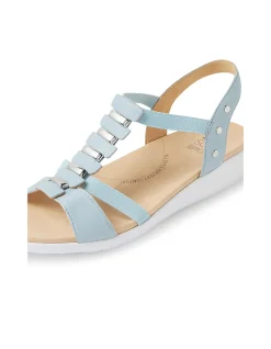 ULOVER W ZR DENIM LEATHER ELASTIC