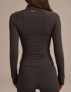 Ultimate Sculpting Long Sleeve Zip Up Top