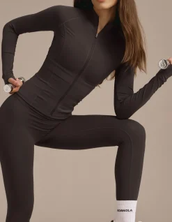 Ultimate Sculpting Long Sleeve Zip Up Top