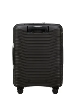 Upscape 55cm Easy Access Small Carry-On Suitcase Black