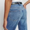 VAL MID RISE STRAIGHT LEG JEANS