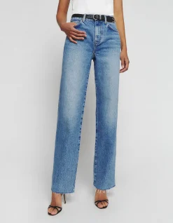 VAL MID RISE STRAIGHT LEG JEANS