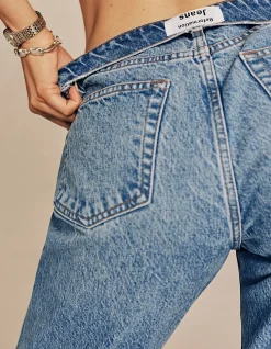 VAL MID RISE STRAIGHT LEG JEANS