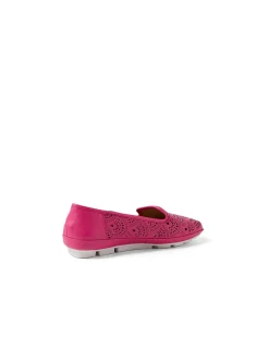 VALIENT SU FUCHSIA WHITE SOLE LEATHER