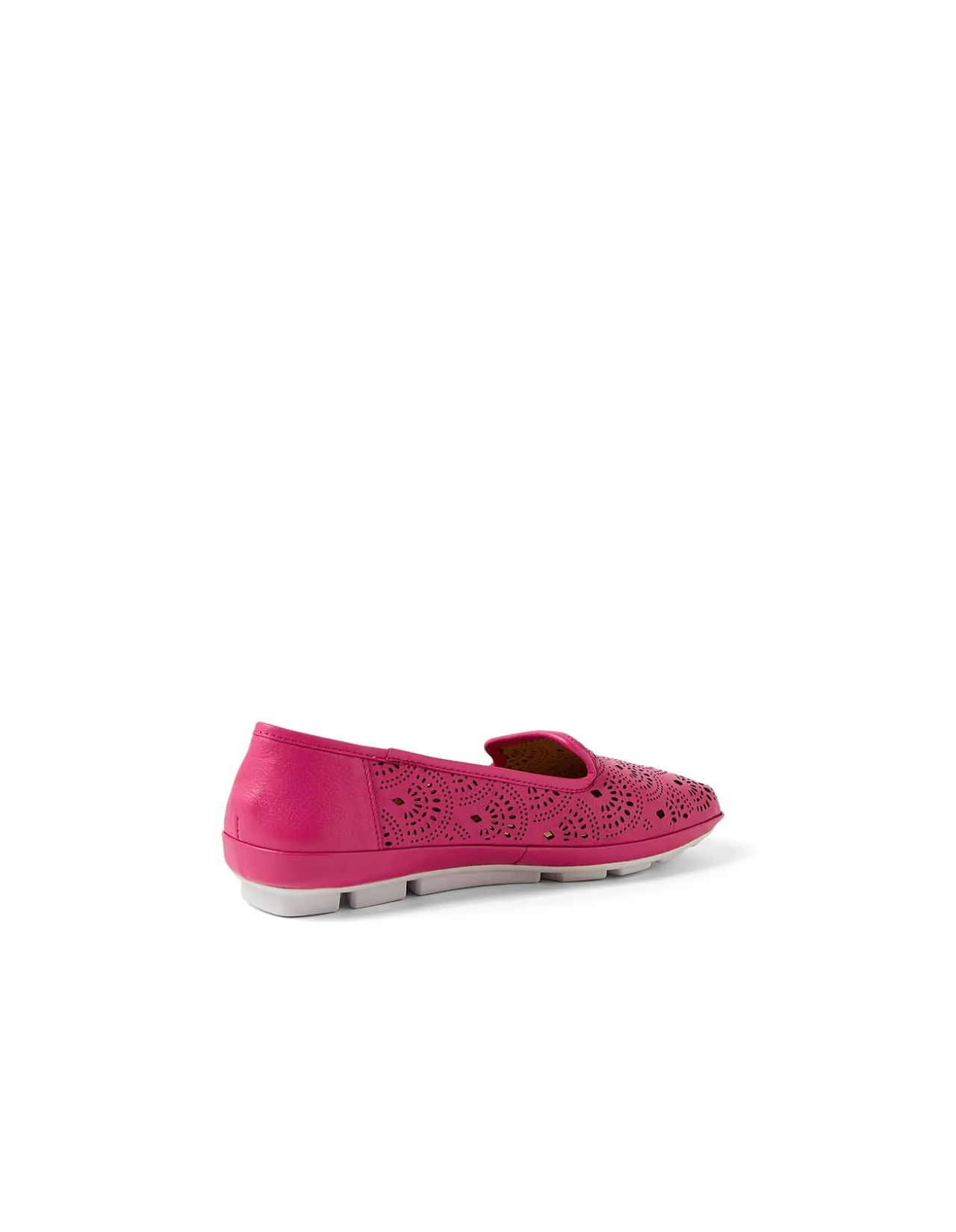 VALIENT SU FUCHSIA WHITE SOLE LEATHER