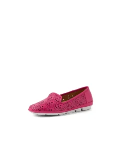 VALIENT SU FUCHSIA WHITE SOLE LEATHER