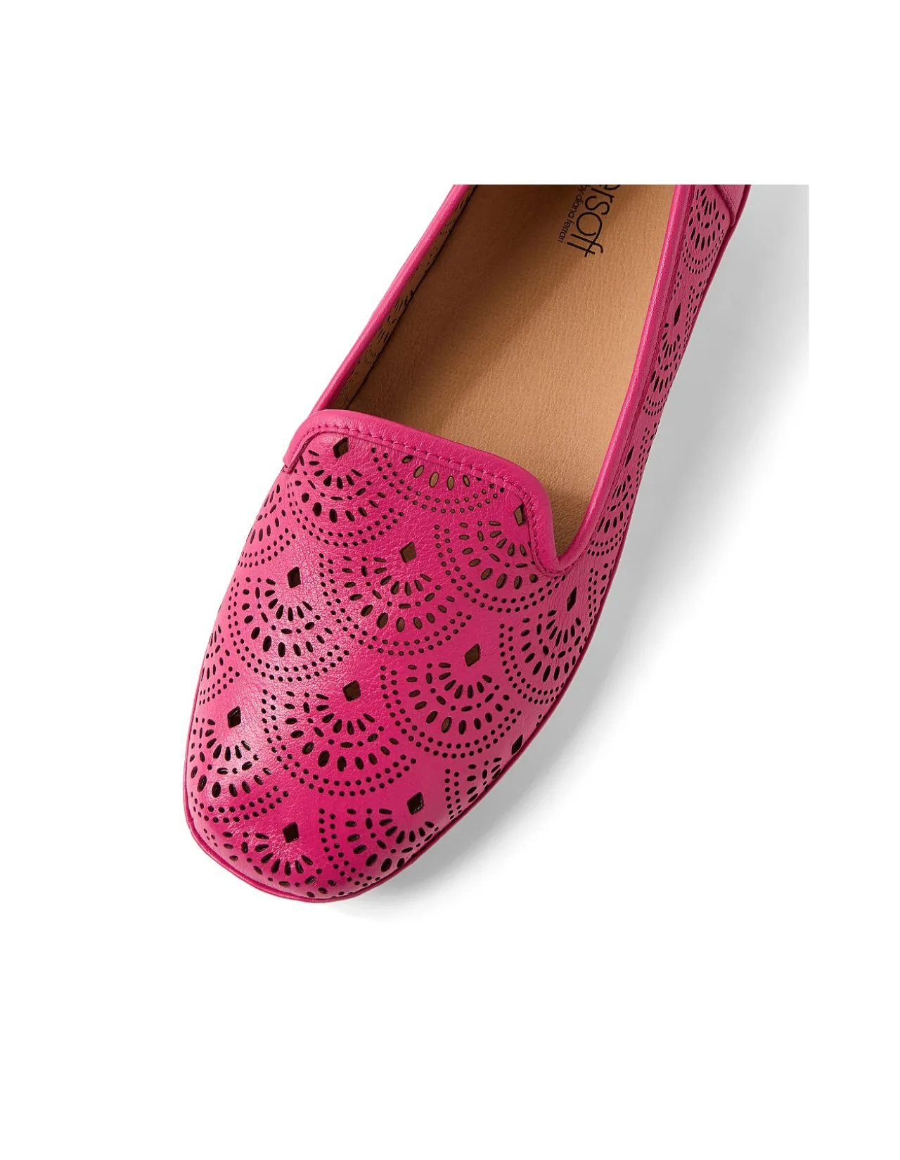 VALIENT SU FUCHSIA WHITE SOLE LEATHER