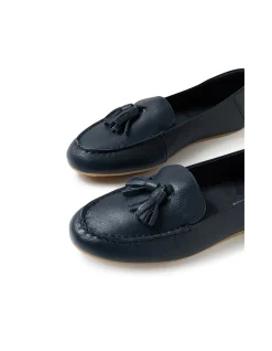 Valkon Tassel Detail Leather Loafers