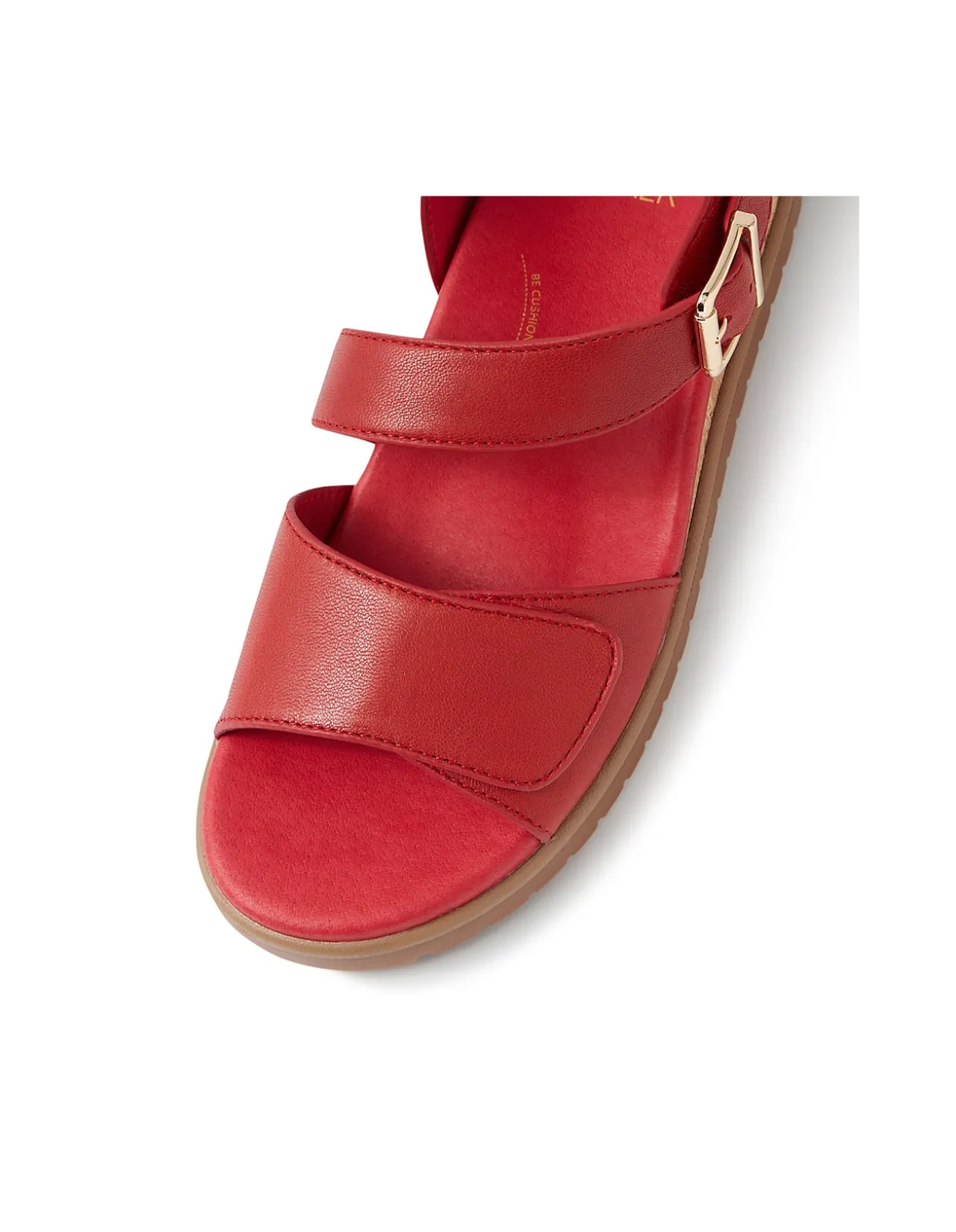 VAMSY W ZR RED GUM SOLE LEATHER