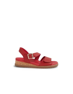 VAMSY W ZR RED GUM SOLE LEATHER