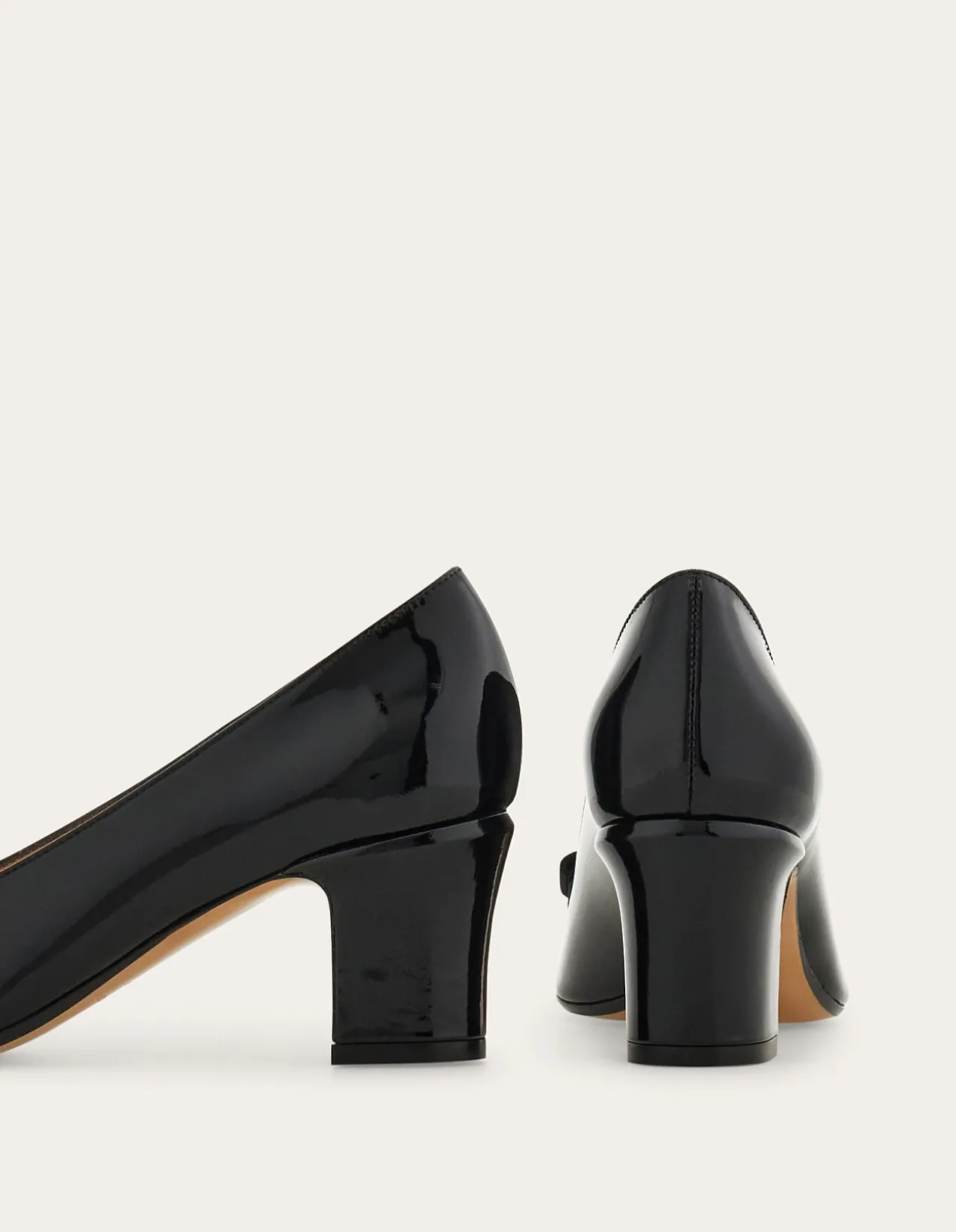 VARA BOW BLOCK HEEL PUMP