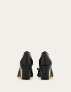 VARA BOW BLOCK HEEL PUMP