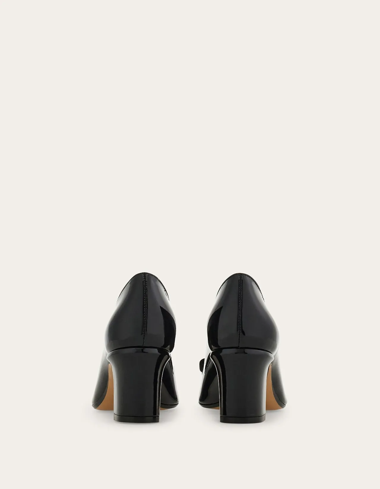 VARA BOW BLOCK HEEL PUMP