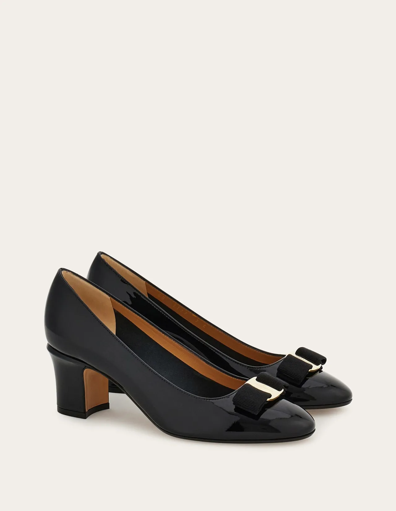 VARA BOW BLOCK HEEL PUMP