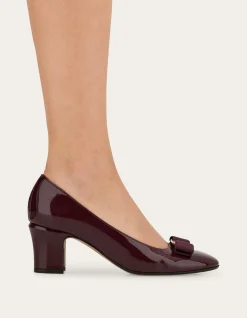 VARA BOW BLOCK HEEL PUMP