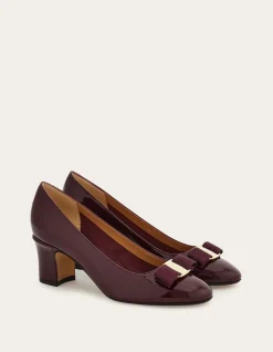 VARA BOW BLOCK HEEL PUMP