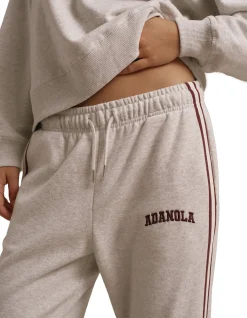 Varsity Loose Fit Straight Leg Organic Cotton Sweatpants
