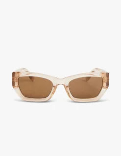VCE CHAMPAGNE SUNGLASSES BROWN LENS