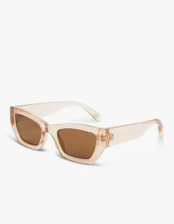 VCE CHAMPAGNE SUNGLASSES BROWN LENS